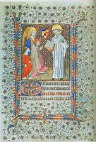 Saint tenant un livre